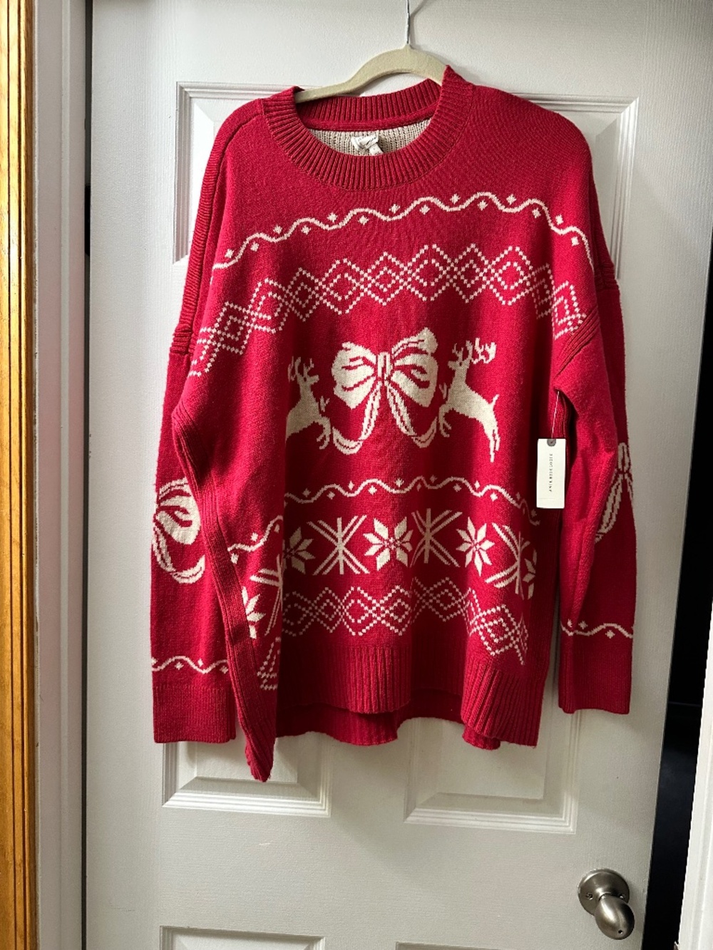 Anthropologie Christmas Sweater